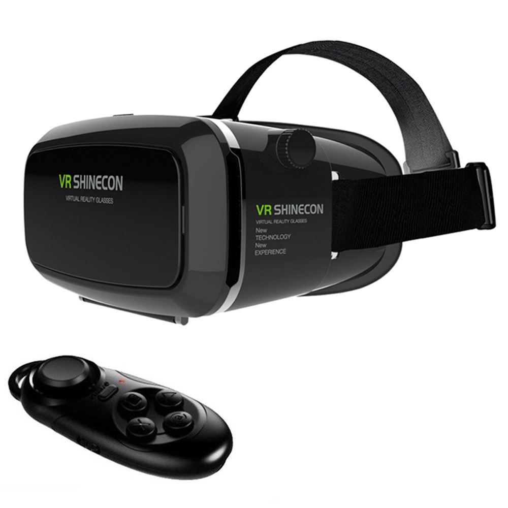 Vr Shinecon Virtual Reality 3d Glasses With Remote Pad