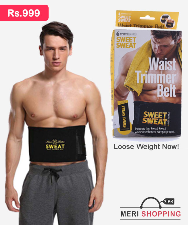 Sweet Sweat Premium Waist Trimmer for Men and Women - Rs.999 Only!